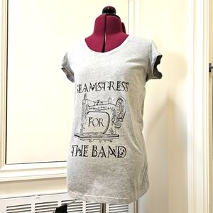 Seamstress for the Band Sewing Machine t-shirt